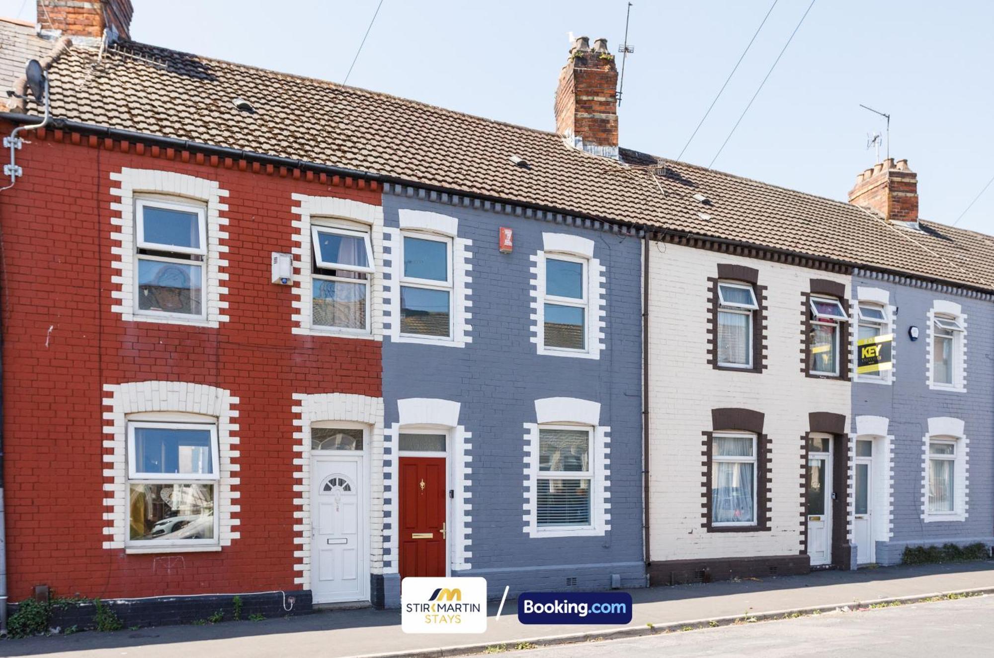 Comfy 3Bed House By Stirkmartin Stays Short Lets & Serviced Accommodation Cardiff With Free Parking & 8Mins To City Centre المظهر الخارجي الصورة